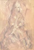 YVONNE TOCHER (1920-2013) - UNTITLED PORTRAIT