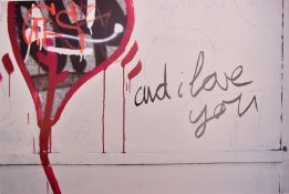 STEVE LAZARIDES (B. 1969) - AND I LOVE YOU