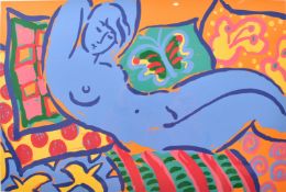 GERRY BAPTIST (B. 1935) - NUDE - BLUE