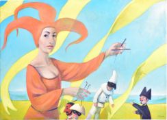 CLAUDIO GIULIANELLI (B. 1956) - LA BATTAGLIA - 2022