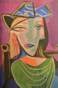 PABLO PICASSO (1881 - 1973) - HEAD OF A WOMAN - 1938