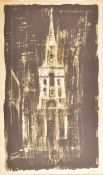 JOHN PIPER CH (1903-1992) - CHRIST CHURCH, SPITALFIELDS