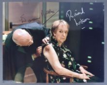 ONE FOOT IN THE GRAVE - RICHARD WILSON & DOREEN MANTLE SIGNED 8X10