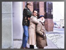 ONLY FOOLS & HORSES - DAVID JASON SIGNED 16X12