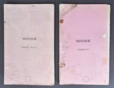 MINDER (THAMES TV SERIES 1979-1994) - TWO ORIGINAL SCRIPTS