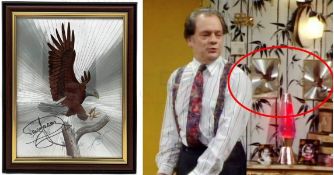 ONLY FOOLS & HORSES - SIGNED TROTTER FLAT PICTURE PROP