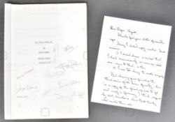 AS TIME GOES BY (BBC SITCOM) - FULL CAST SIGNED PRODUCTION SCRIPT