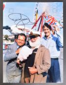 ONLY FOOLS & HORSES - DAVID JASON SIGNED 16X12