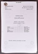 BLACKADDER (BBC SITCOM) – ORIGINAL PRODUCTION SCRIPT