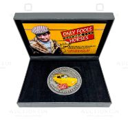 ONLY FOOLS & HORSES - WESTMINSTER - SUPERSIZE MEDAL - SIGNED