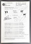 'ALLO 'ALLO (BBC SITCOM) - ORIGINAL PRODUCTION SCRIPT