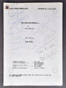ONLY FOOLS & HORSES - THE FROG'S LEGACY - SIGNED SCRIPT