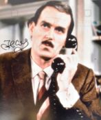 FAWLTY TOWERS - JOHN CLEESE (BASIL) - AUTOGRAPHED 8X10