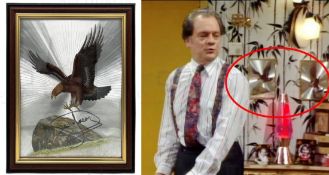 ONLY FOOLS & HORSES - TROTTER FLAT SIGNED EAGLE PICTURE