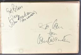 DAD'S ARMY (BBC SITCOM) - AUTOGRAPH ALBUM WITH CAST SIGNATURES