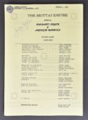 THE BRITTAS EMPIRE (BBC SITCOM) - ORIGINAL CAMERA SCRIPT