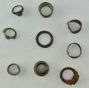 ANCIENT ROMAN / GREEK / MEDIEVAL STYLE BRONZE RINGS