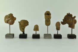 INDUS VALLEY TERRACOTTA PUPPET ANIMALS HEADS