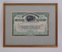 1911 IMPERIAL CHINESE GOVERNMENT £20 RAILWAY BOND & ANOTHER