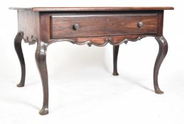 19TH CENTURY BRASILIAN MAHOGANY WRITING DESK IN FRENCH STYLE