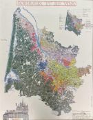 MAP OF BORDEAUX WINES (BORDEAUX ET SES VINS)
