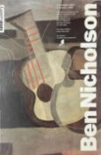 BEN NICHOLSON - TATE GALLERY 1993 ART EXHIBITION POSTER