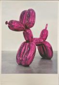 JEFF KOONS- BALLOON DOG MAGENTA