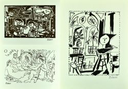 PABLO PICASSO - THREE SERIGRAPH PRINTS