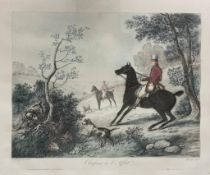 CARLE VERNET -CHASSEUR A L'AFFÛT
