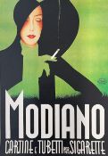 FRANZ LENHART - MODIANO, 1935 - REPRODUCTION VINTAGE POSTER