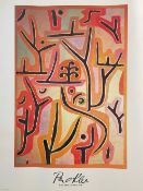 P. KLEE, E. HOPPER & E.L. KIRCHNER - 3 ICONIC PRINTS/POSTERS