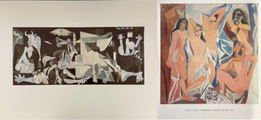 PABLO PICASSO - GUERNICA & LES DEMOISELLES D'AVIGNON - POSTERS