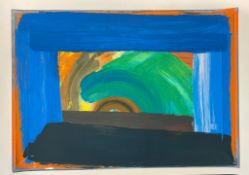 HOWARD HODGKIN - GOSSIP 1994 - EXHIBITION POSTER