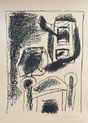 PABLO PICASSO - OWL WITH CRAYON - LITHOGRAPH POSTER
