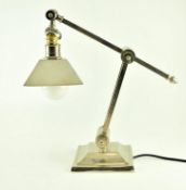 20TH CENTURY CHROME ANGLEPOISE COUNTER BALANCE LAMP