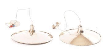 NEPTUNE - MATCHING PAIR OF DESIGNER UFO CEILING LIGHTS