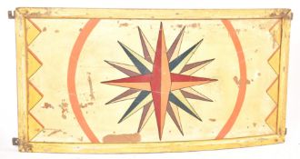 VINTAGE 20TH CENTURY FAIRGROUND HAND PAINTED HOOPLA PANEL