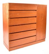 DANISH MID CENTURY 1960S TEAK CHEST OF DRAWERS