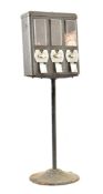 VINTAGE 20TH CENTURY THREE SECTIONED SWEET DISPENSER