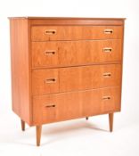 MID CENTURY 1960S SCANDINAVIAN CHEST OF DRAWERS
