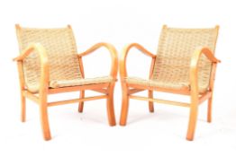 ERICH DIECKMANN - PAIR OF MID CENTURY ARMCHAIRS