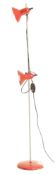 20TH CENTURY 1970S FLOOR STANDING SPOT LAMP