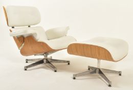AFTER CHARLES & RAY EAMES - HERMAN MILLER STYLE ARMCHAIR