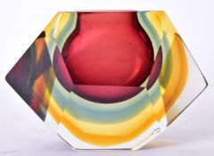 AFTER FLAVIO POLI X SEGUSO VETRI D'ARTE - MURANO - SOMMERSO VASE