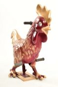 CAROUSEL - 1950s FAIRGROUIND / FUNFAIR FIBERGLASS COCKEREL