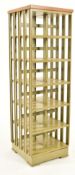 ROCHE BOBOIS - PARIS - CONTEMPORARY PAINTED SWIVEL CD STAND