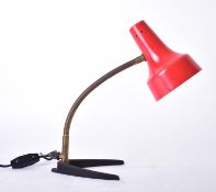 COCOTTE MANNER - MID CENTURY METAL GOOSENECK DESK LAMP