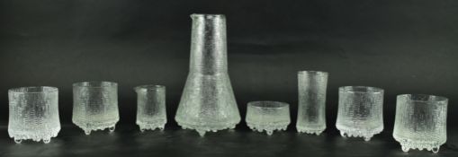 TAPIO WIRKKALA FOR IITTALA - ULTIMA THULE - SELECTION OF GLASS