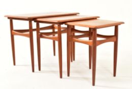 KAI KRISTIANSEN FOR SKOVMAND & ANDERSEN - TEAK NEST OF TABLES