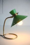 MID CENTURY 1950S BRASS DIABLO DESK LAMP